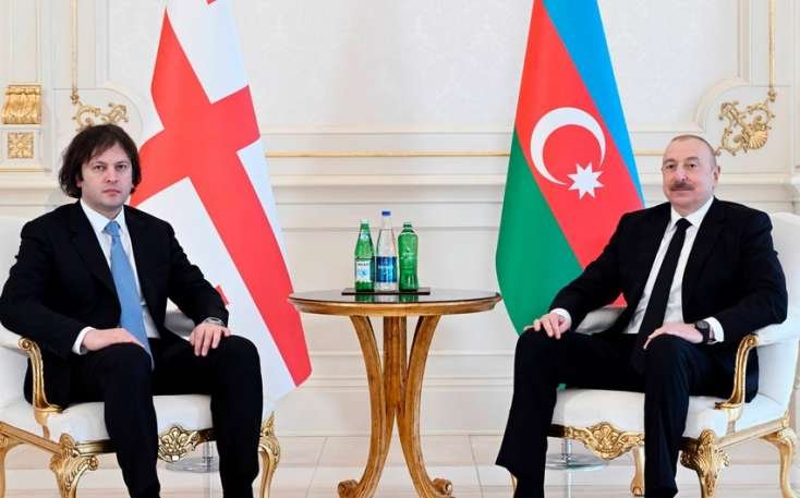 İrakli Kobaxidze İlham Əliyevi təbrik etdi