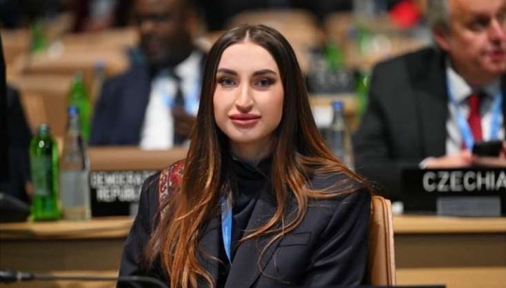 Alyona Əliyevadan uşaqlar günü paylaşımı -