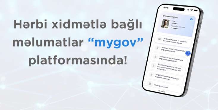 Vətəndaşların hərbi xidmətlə bağlı məlumatları