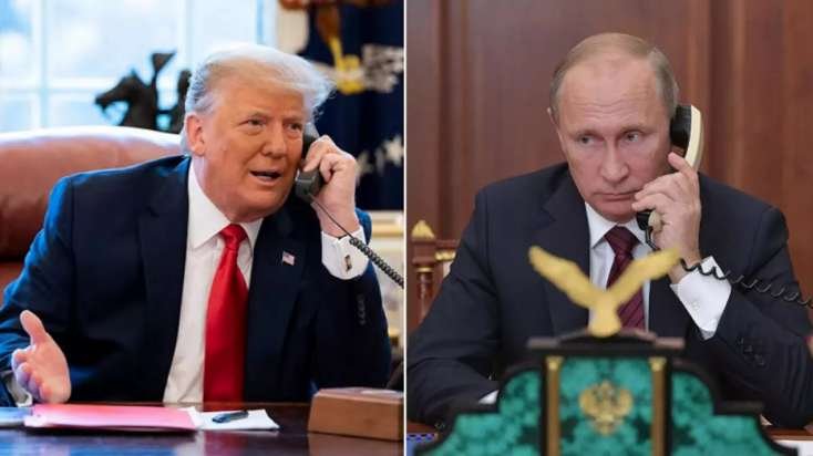 Tramp və Putin telefon danışığı apardı