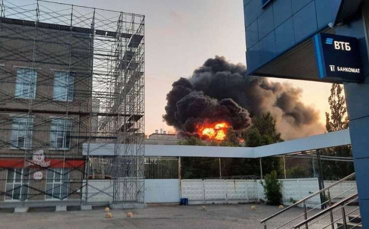 Rusiya Ukraynanın hərbi aerodromuna hücum etdi