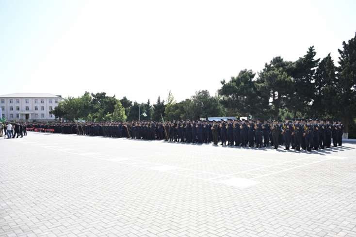 Cəmşid Naxçıvanski adına hərbi liseydə buraxılış mərasimi keçirildi