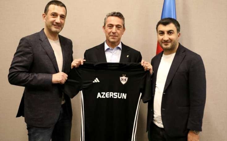 "Qarabağ"ın üzvləri "Fənərbaxça" prezidenti Ali Koçla görüşdülər
