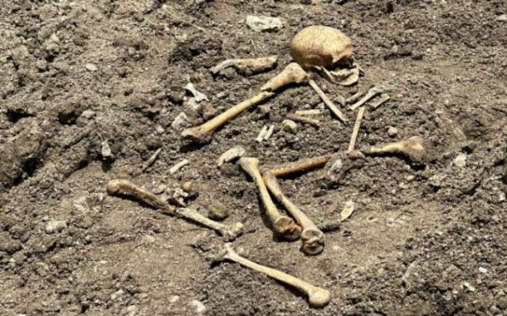 Qubadlıda sümük qalıqları aşkarlandı
