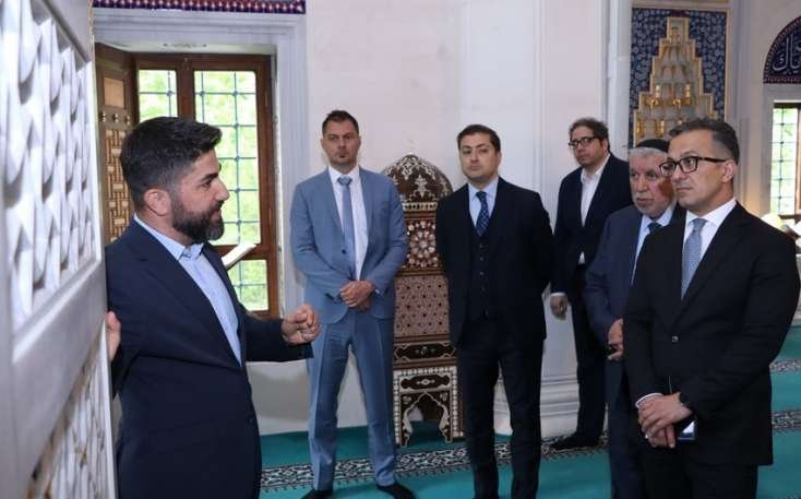 Ramin Məmmədov Berlindəki “Şəhidlik” məscidində oldu