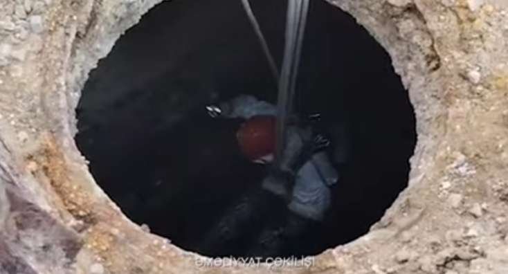 Bakıda “Lyuk”a yıxılan kişi itkin düşdü -