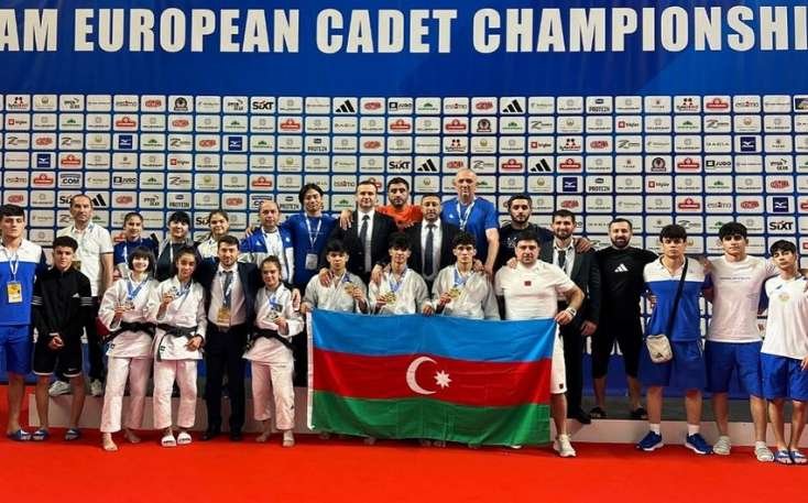 Azərbaycanın cüdo yığması Avropa çempionatında birinci oldu