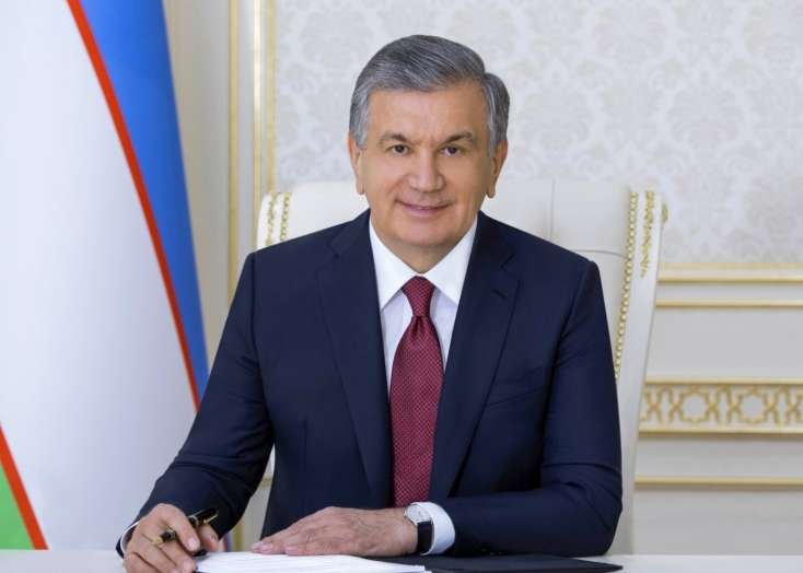 Şavkat Mirziyoyev Azərbaycana yola düşdü