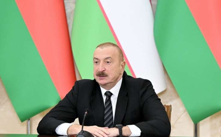 İlham Əliyev Özbəkistana minnətdarlıq etdi
